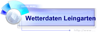 Wetterdaten Leingarten